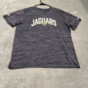 Jacksonville Jaguars Shirt Mens XL Gray NFL Football Dri Fit Tee Nike 2022